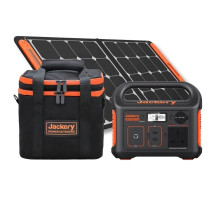 Портативна електростанція Jackery Explorer 240 + сонячна панель SolarSaga 100В + кейс 