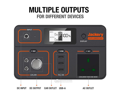 Портативна електростанція Jackery Explorer 500 Портативна електростанція Jackery Explorer 500