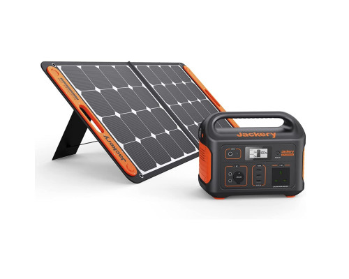Портативна електростанція Jackery Explorer 500 + сонячна панель SolarSaga 100 Вт Портативна електростанція Jackery Explorer 500 + сонячна панель SolarSaga 100 Вт