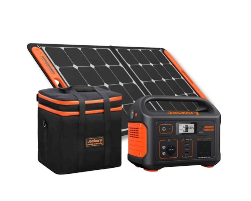 Портативна електростанція Jackery Explorer 500 + сонячна панель SolarSaga 100 Вт + кейс для транспортування Портативна електростанція Jackery Explorer 500 + сонячна панель SolarSaga 100 Вт + кейс для транспортування