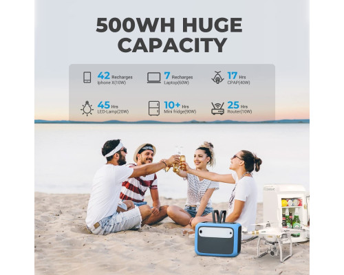Портативна електростанція Bluetti AC50S 500Вт 