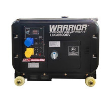 Дизельний генератор Warrior LDG6500SV 5500 Вт 