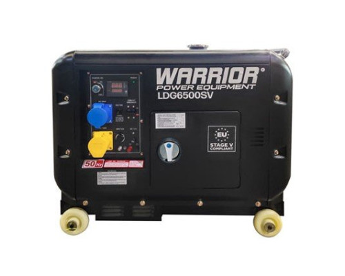 Дизельний генератор Warrior LDG6500SV 5500 Вт Дизельний генератор Warrior LDG6500SV 5500 Вт