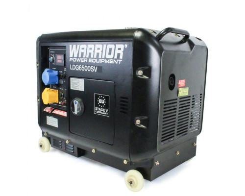 Дизельний генератор Warrior LDG6500SV 5500 Вт Дизельний генератор Warrior LDG6500SV 5500 Вт