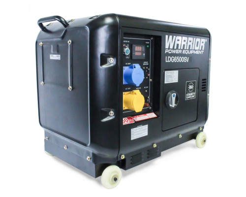 Дизельний генератор Warrior LDG6500SV 5500 Вт Дизельний генератор Warrior LDG6500SV 5500 Вт