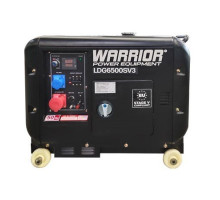 Дизельний 3-фазний генератор Warrior LDG6500SV3 5.5 кВ 