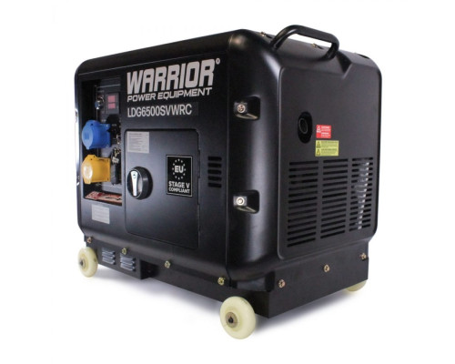 Дизельний генератор Warrior LDG6500SVWRC 5500 Вт з бездротовим пультом дистанційного керування Дизельний генератор Warrior LDG6500SVWRC 5500 Вт з бездротовим пультом дистанційного керування