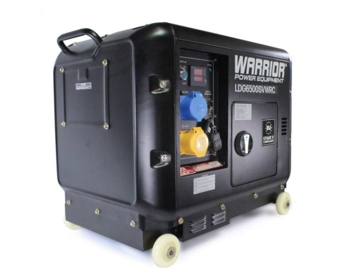 Дизельний генератор Warrior LDG6500SVWRC 5500 Вт з бездротовим пультом дистанційного керування Дизельний генератор Warrior LDG6500SVWRC 5500 Вт з бездротовим пультом дистанційного керування
